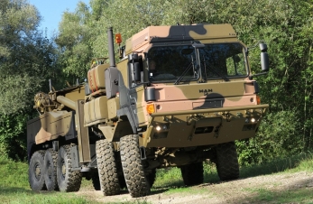 Rheinmetall-MAN HX45M 10x10 эвакуатор вездеход