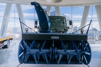 Unimog U500 снегометатель фрезерно-роторный
